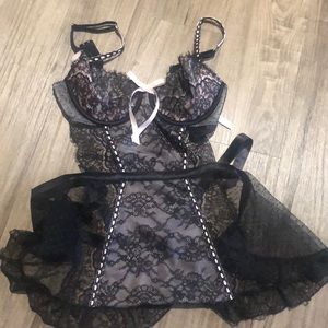 Victoria Secret Lingerie. Maid inspired